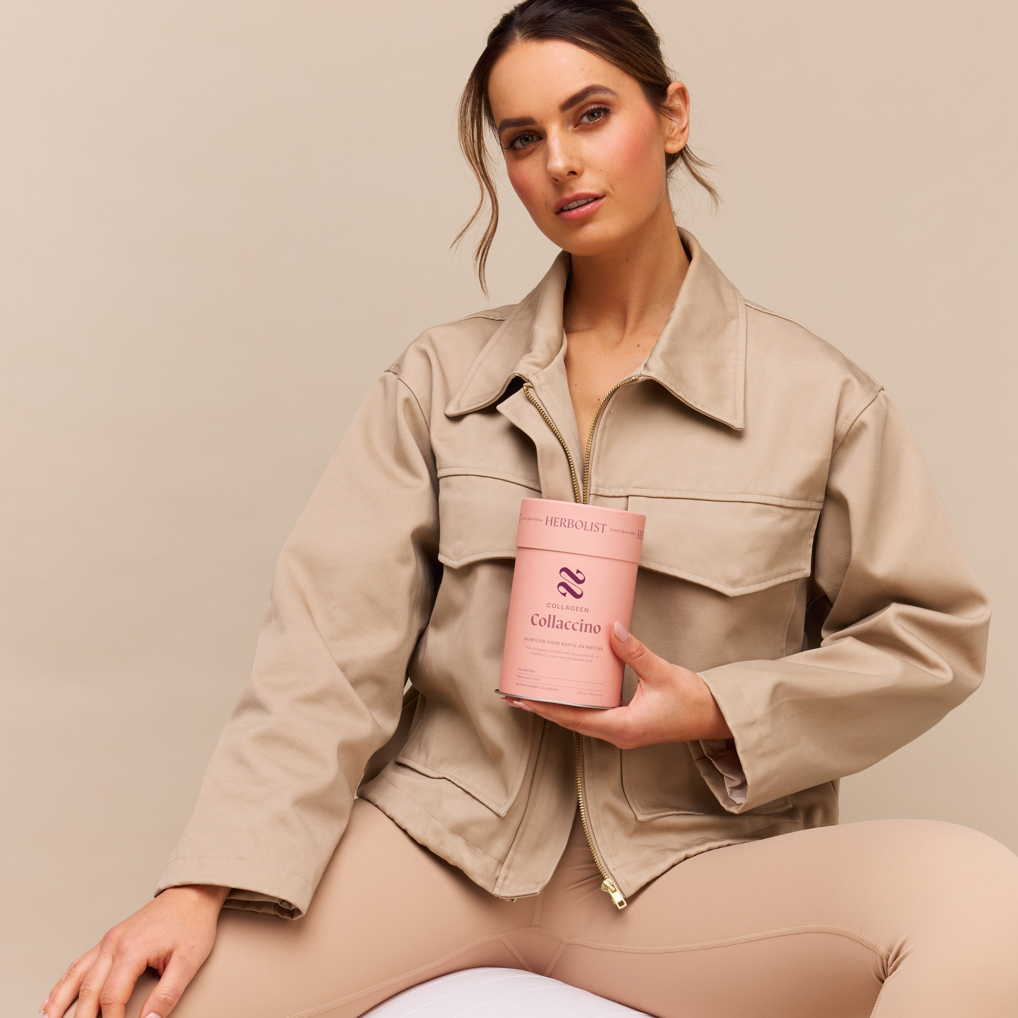 Herbolist Pink Matcha Collageen Bundel