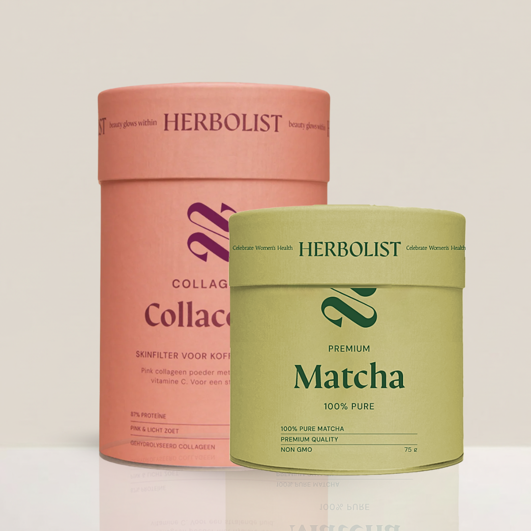 Herbolist Pink Matcha Collageen Bundel