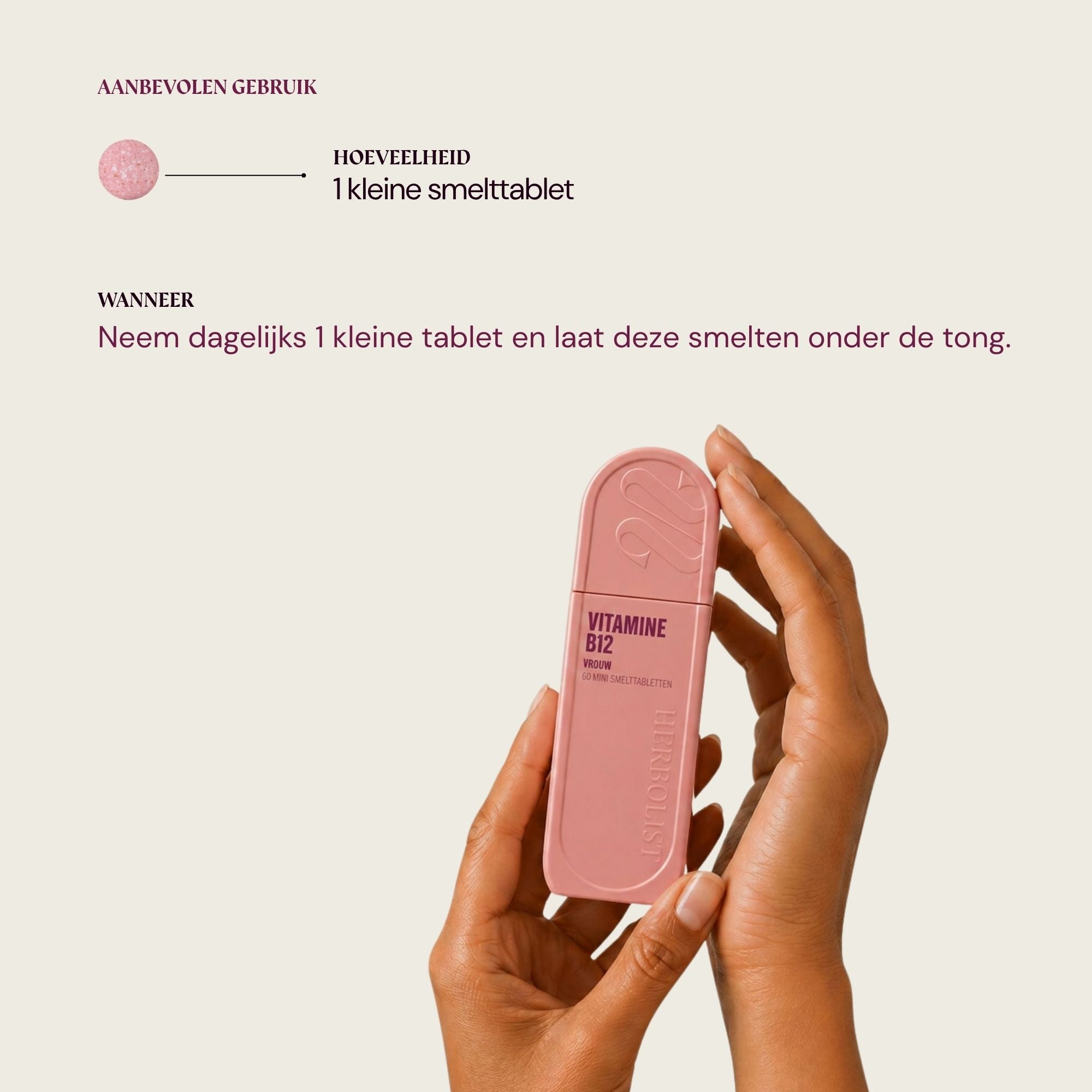 Herbolist Vitamine B12 women
