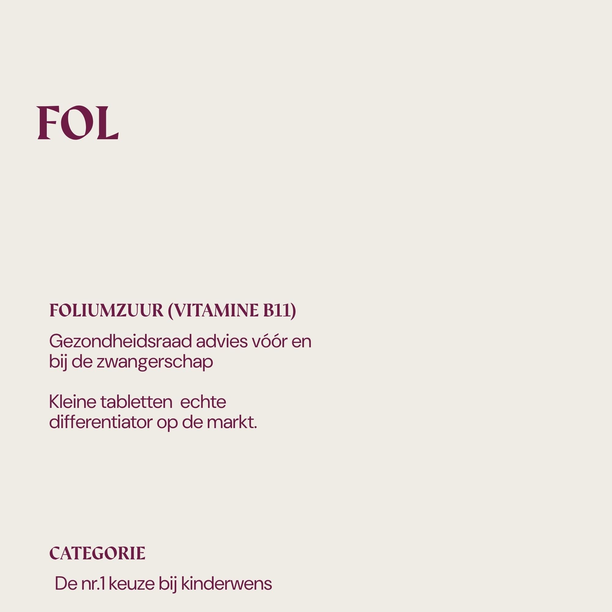 Herbolist Foliumzuur women