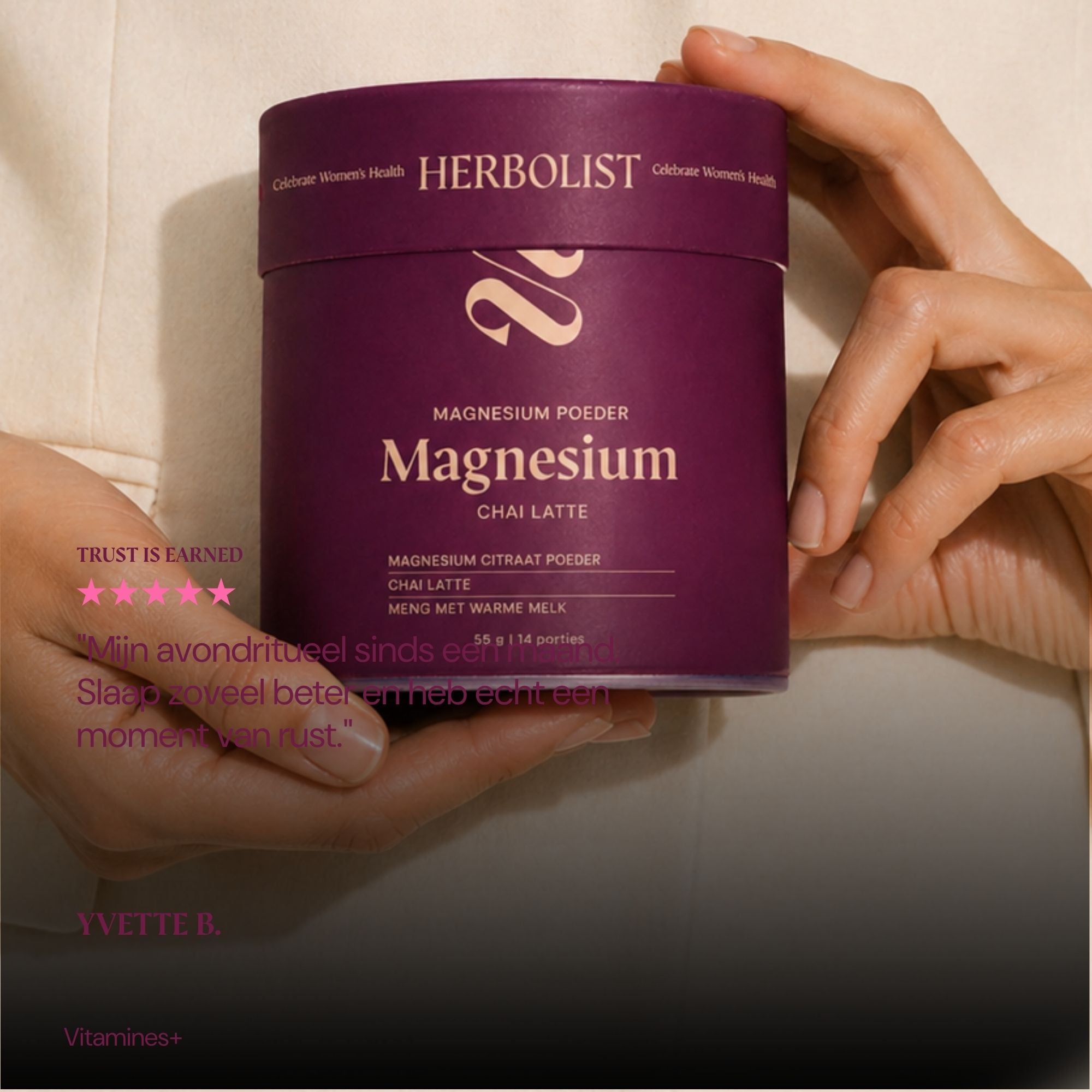 Magnesium poeder - Chai Latte