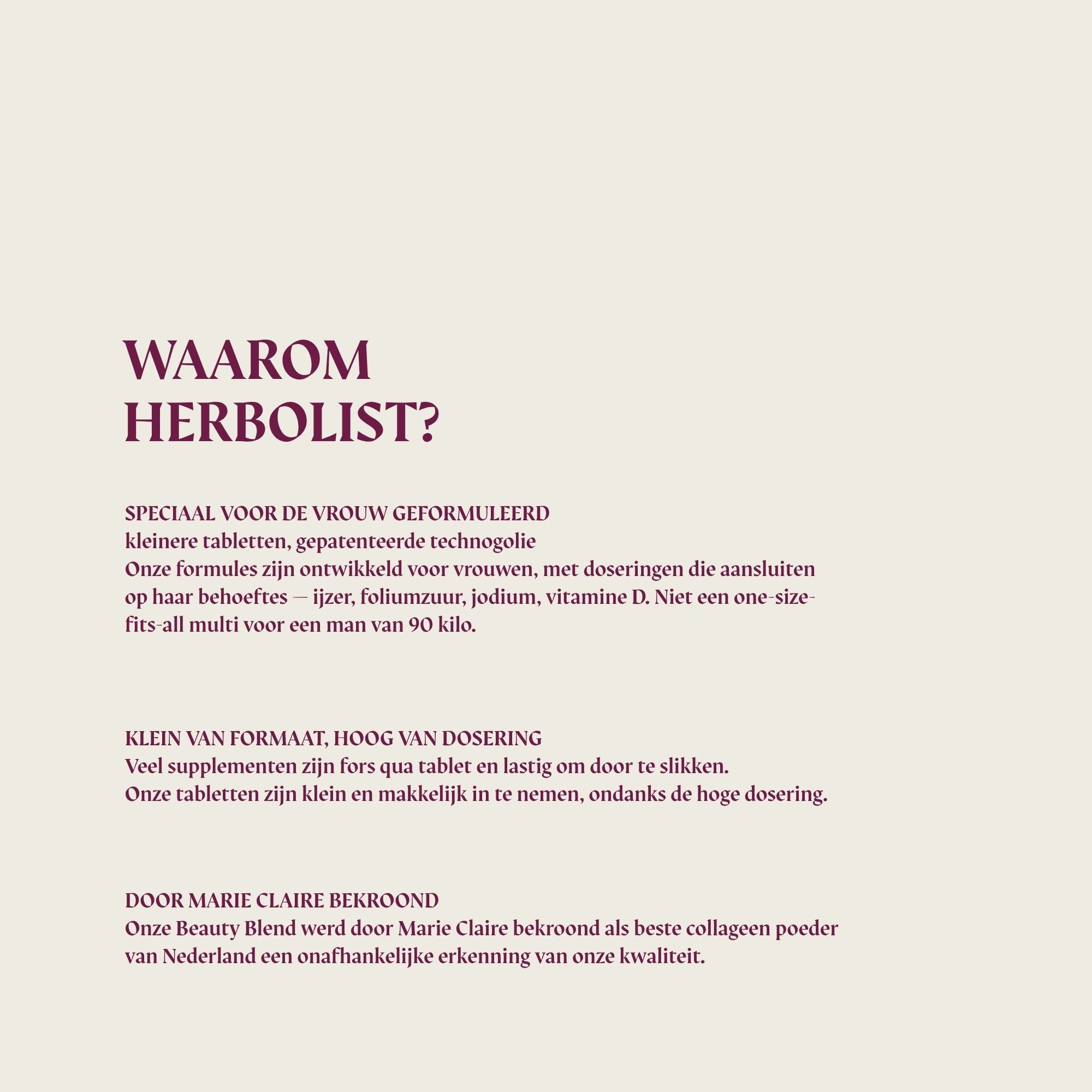 Herbolist Magnesium women