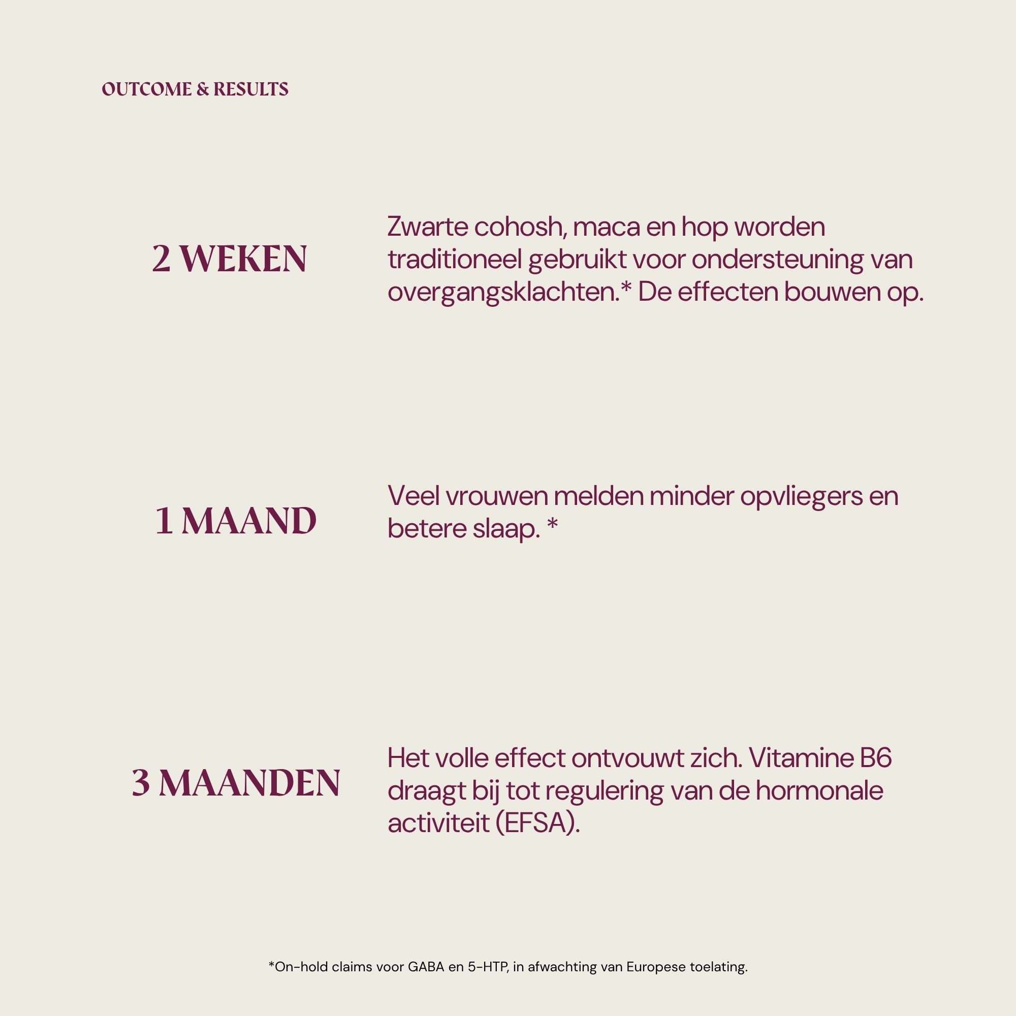 Herbolist Overgang women